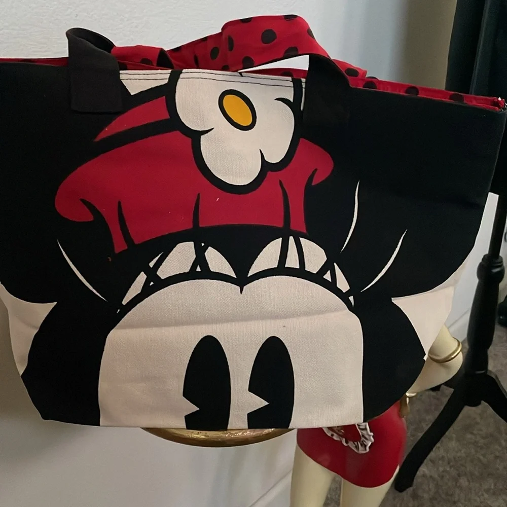 Mickey Mouse / Minnie Mouse Tote Bag - Picture 2 of 7